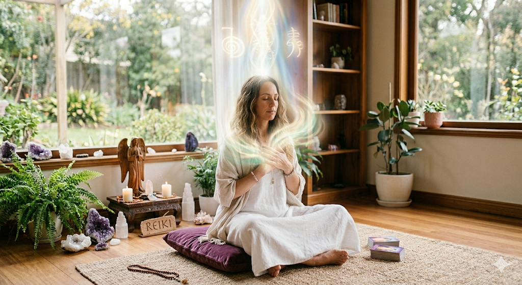 Sesión de Reiki