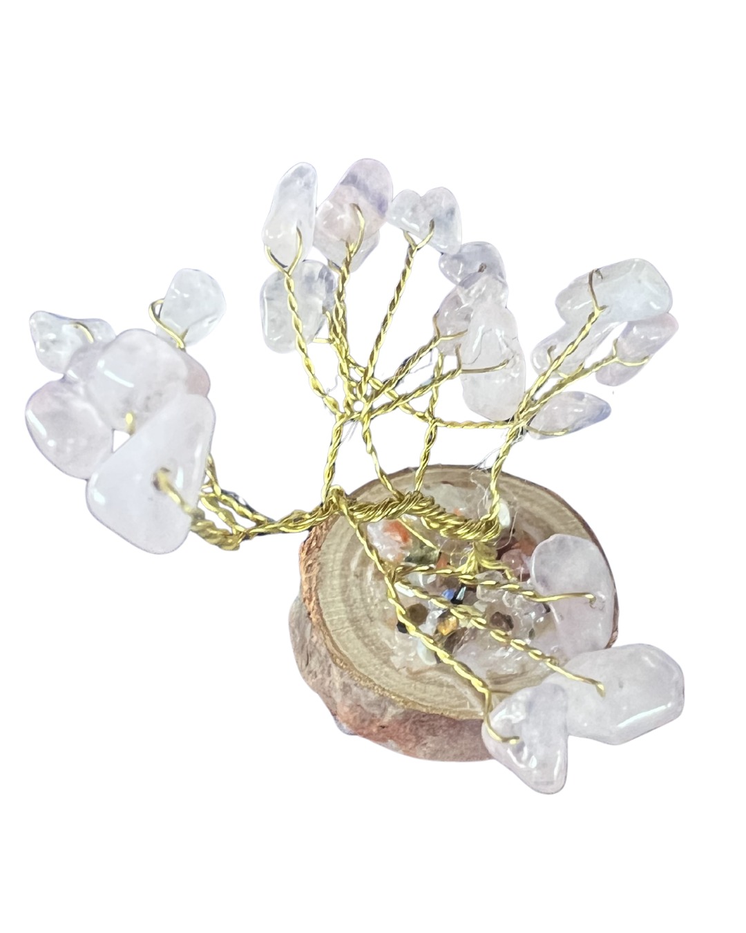 Árbol de la Vida de Cuarzo Rosa